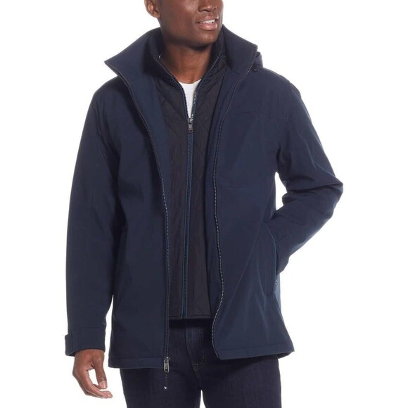 Weatherproof Men's Ultra Tech Men's Jacket, Blue, M - Picture 1 of 5